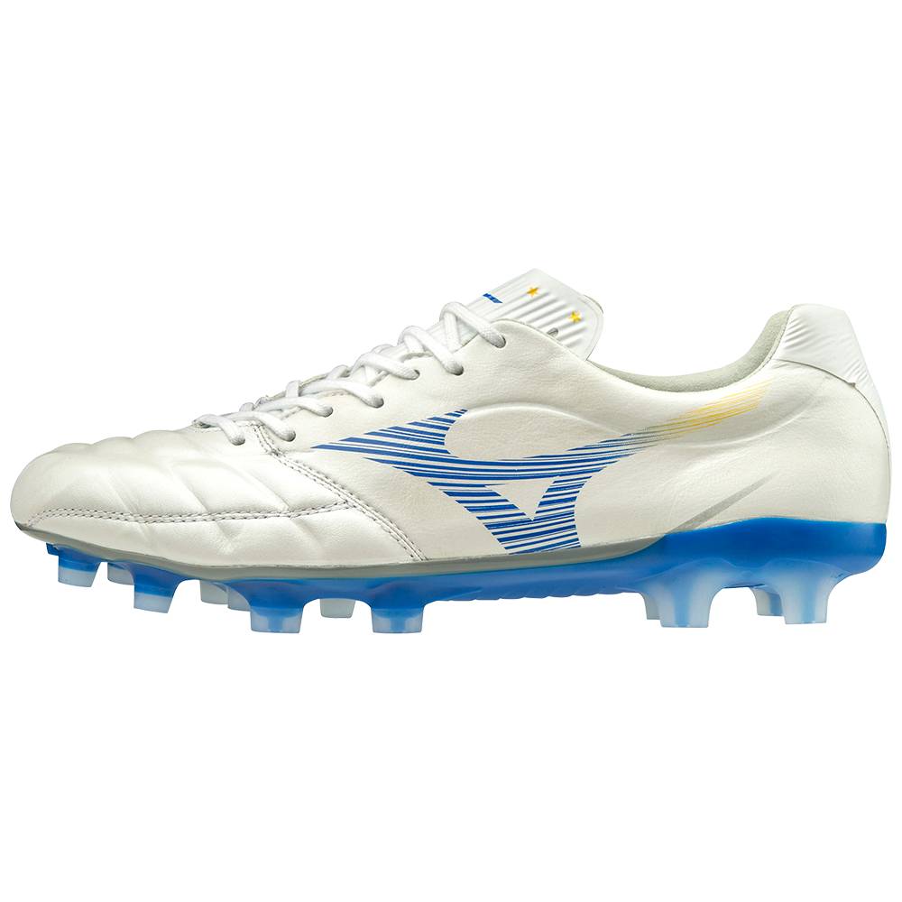 Tacos de Futbol Mizuno Rebula Cup Made in Japan Para Mujer Blancos/Azules 3178059-JQ